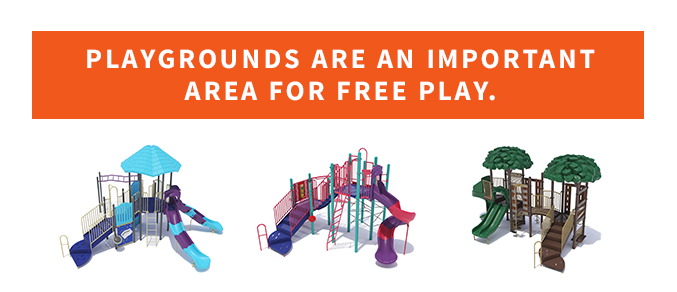 Playgrounds important for free play