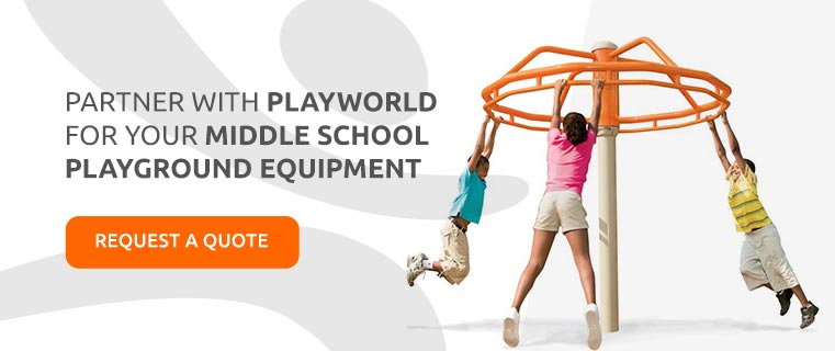 Partner With Playworld for Your Middle School Playground Equipment
