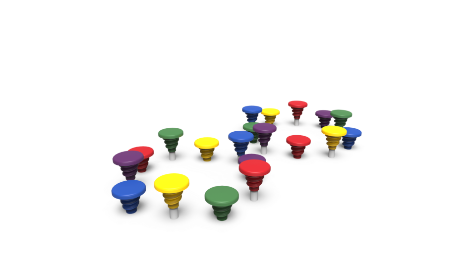 Playground Button. Step Button Trail | Playground Equipment from Playworld