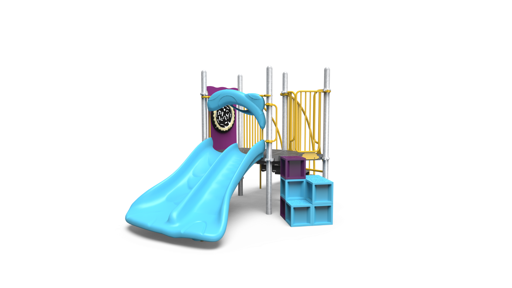 Challengers Playset with Nuvo Double Slide | 350-2060