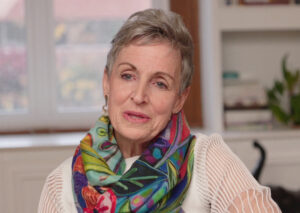 Sharon Miller, a long-serving board member of Rachel’s Kids, speaking about Canada's Park of Hope